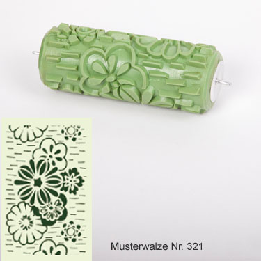 Musterwalze 321 - Blumenmuster