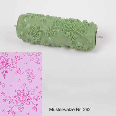 Malerwalze 282 Blumen Muster