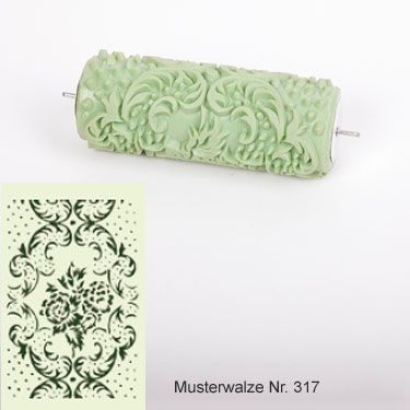 Musterwalze 317 mit barockem Muster