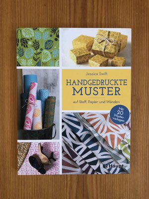 Buch Handgedruckte Muster