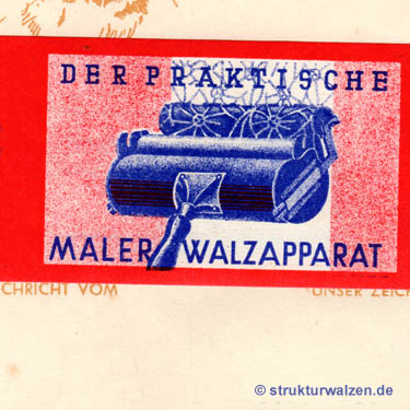 Der praktische Malerwalzapparat