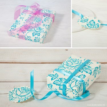 Geschenkpapier selber machen