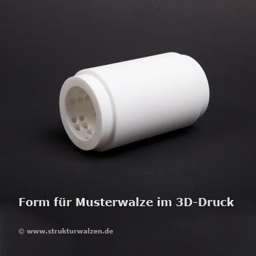 Musterwalze im 3D-Druck