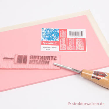 Stempel schnitzen mit Speedy Carve von Speedball