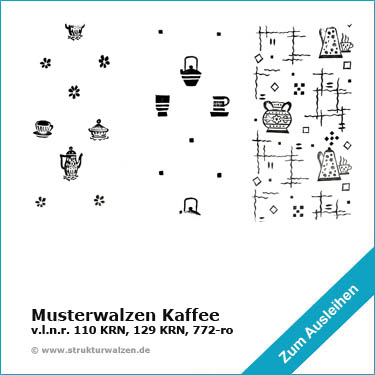 Wandgestaltung Kaffe und Tee