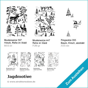 Wandgestaltung Jagd Jagdhütte