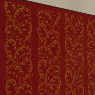 Wandmuster im Jugendstil