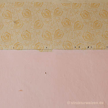 Wandmuster mit Geschichte